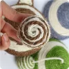 Szizálból készült kaparójáték cicáknak, barna, H21*Sz17*D8cm 