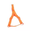 Egyszerű narancssárga textil hám  "L" méret (Sz2.5 cm x H50-70 cm)