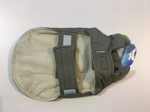 Szélkabát kutyáknak khaki színben