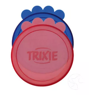 Trixie Lid for Tins - konzerv-fedő (műanyag,színes) 1240g-os konzervekhez (Ø10,6cm/2db)