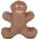 Trixie Xmas gingerbread man-Xmas játék Plüss mézeskalács, 16cm