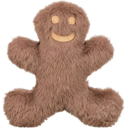 Trixie Xmas gingerbread man-Xmas játék Plüss mézeskalács, 16cm