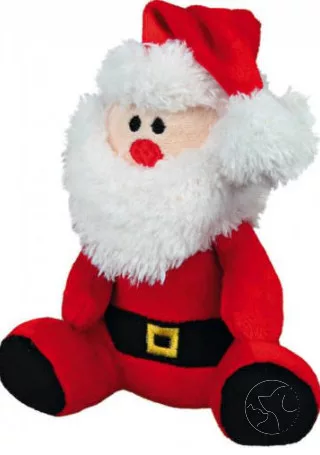Trixie Xmas Santa Clauses - plüss játék kutyák részére (20cm)