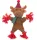 Trixie Xmas Reindeer - játék (szarvas plüss kötéllel és zörgő fóliával) kutyák részére (32cm)