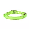 LED-es világító nyakörv UV Sárga (Sz2.5 cm x H36-44 cm)