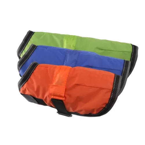 Kutya dzseki, led világítással, zöld, XL