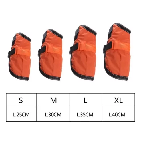 Kutya dzseki, led világítással, kék, L