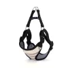 Bézs kockás szövet hám (H45-60 cm)