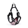 Piros kockás szövet hám (H45-60 cm)