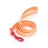 Narancssárga színű PVC póráz(Sz2.0 cm x H120 cm)