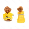 Vízálló ujjatlan  esőkabát fluoreszkáló szalaggal, M