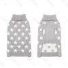 Csillagos fekete garbós pulóver, XL