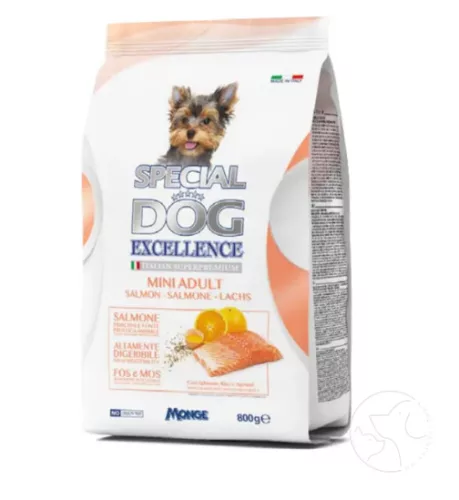 Special Dog Exc. krokettek lazaccal és rizzsel - felnőtt mini 800g