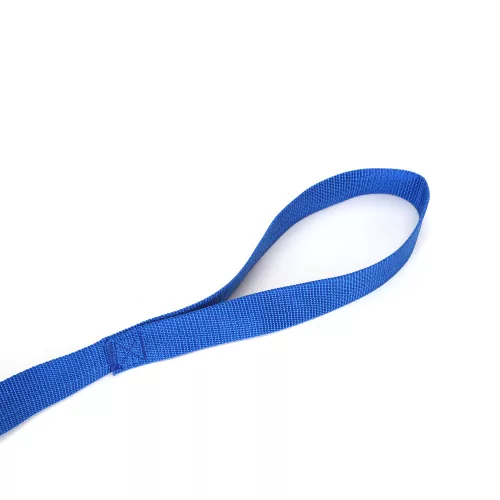 Zöld egyszínű textil póráz (Sz2.5 cm x H120 cm)