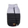 Felül zip-záras kabát, fekete, XL