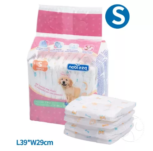 Nőstény kutyapelenkák S H39*SZ29CM 10 db/csomag Vonalkód: (B4070420C)