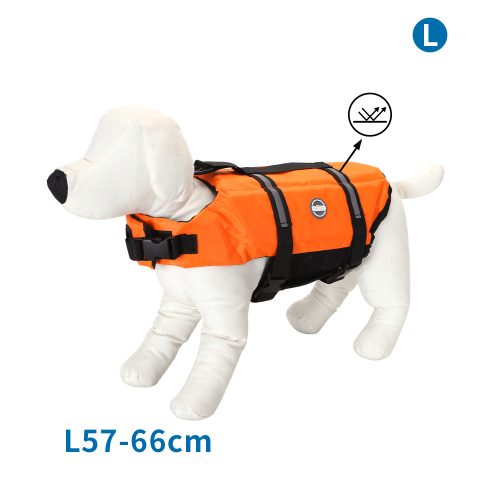 Kutya mentőmellény, narancssárga (L)